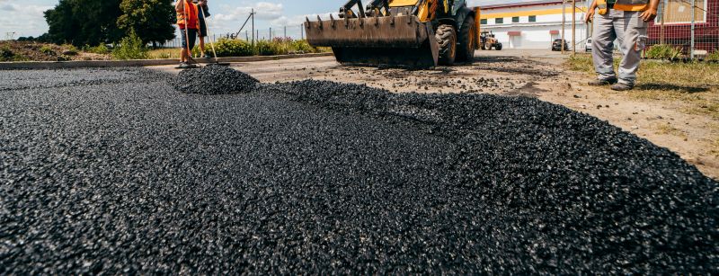 Imprinted Asphalt Installation