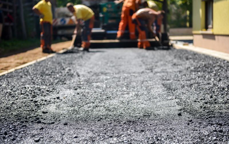 Residential Asphalt Driveway Construction